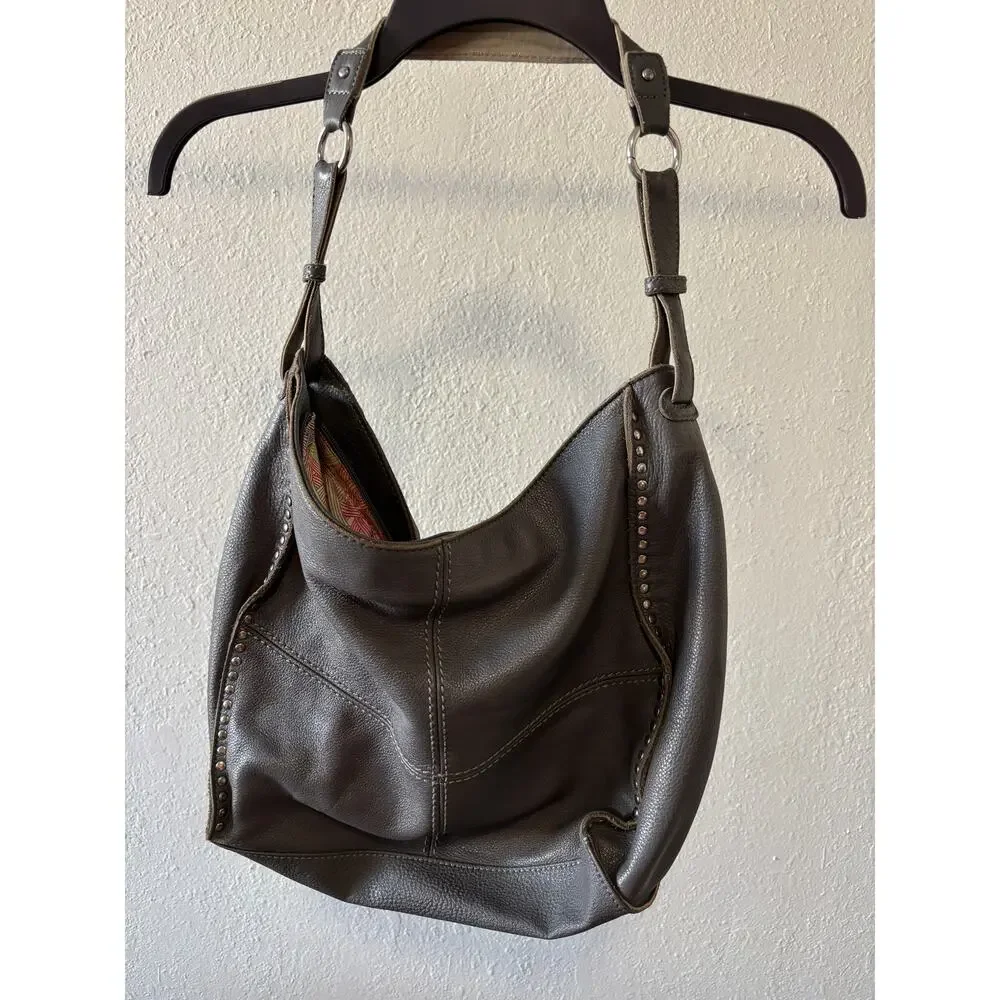 The SAK Leather Shoulder Bag Purse